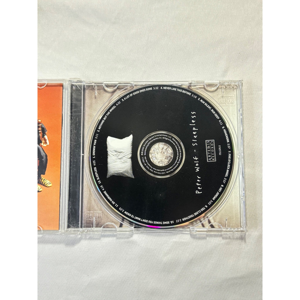 Peter Wolf - Sleepless CD 2002 Artemis Records Rock Album Pre-Owned