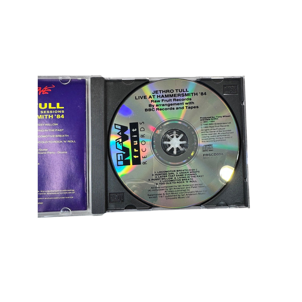 Jethro Tull The Friday Rock Show Sessions Live At Hammersmith 1984 CD 1990