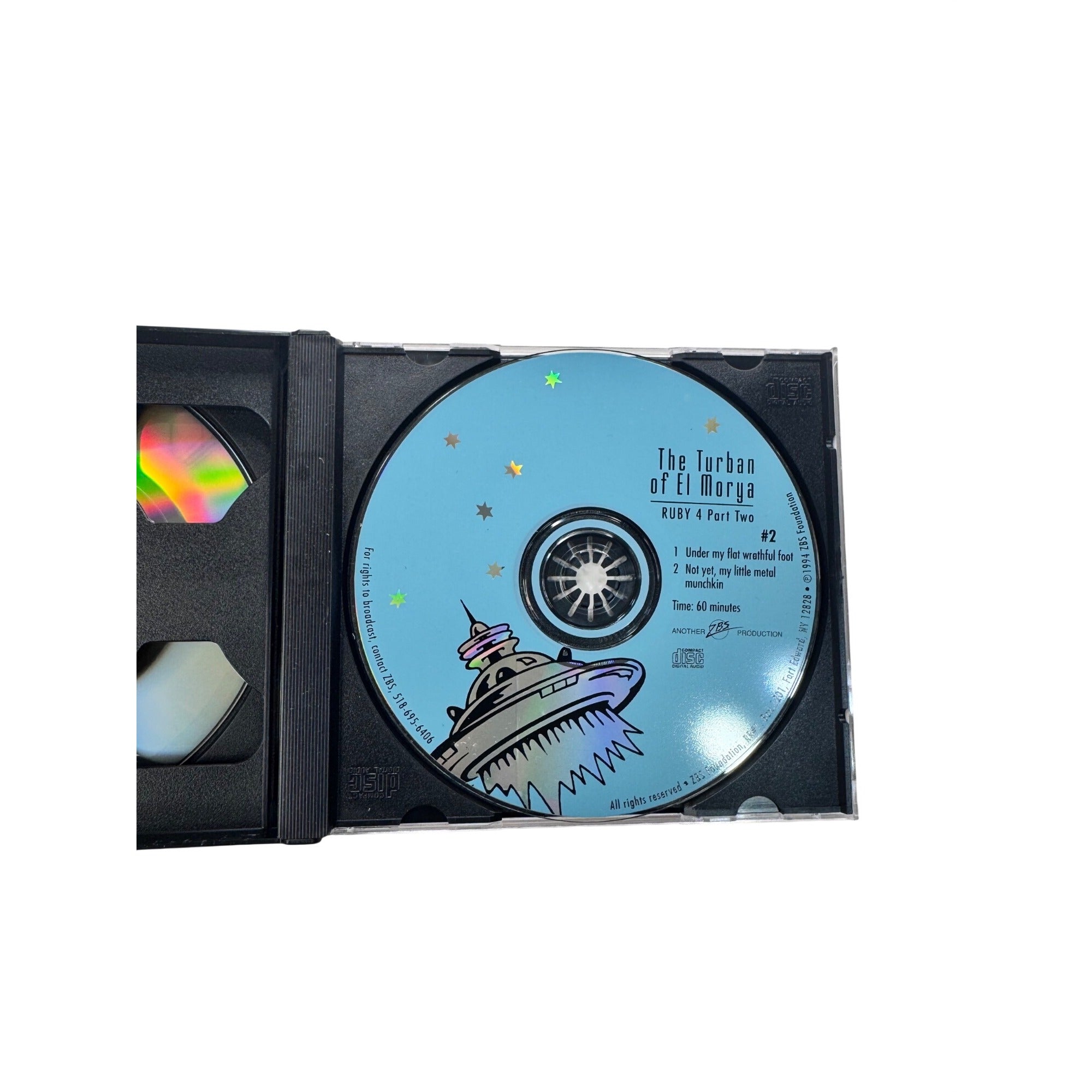 The Turban Of El Morya Ruby 4 Part Two Audio Drama 2 CD Set Sci-Fi