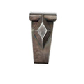 Kate Hines Geometric Modernist Sculptural Diamond Brooch Signed 29.89g