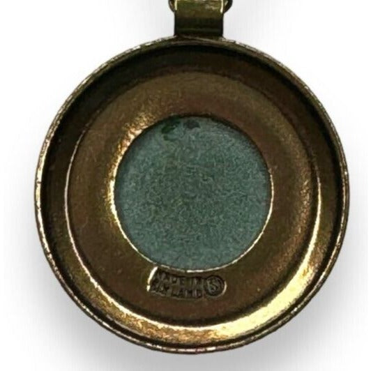Kalevala Koru Green Granite Bronze 1960's Finland 24" Necklace Vintage