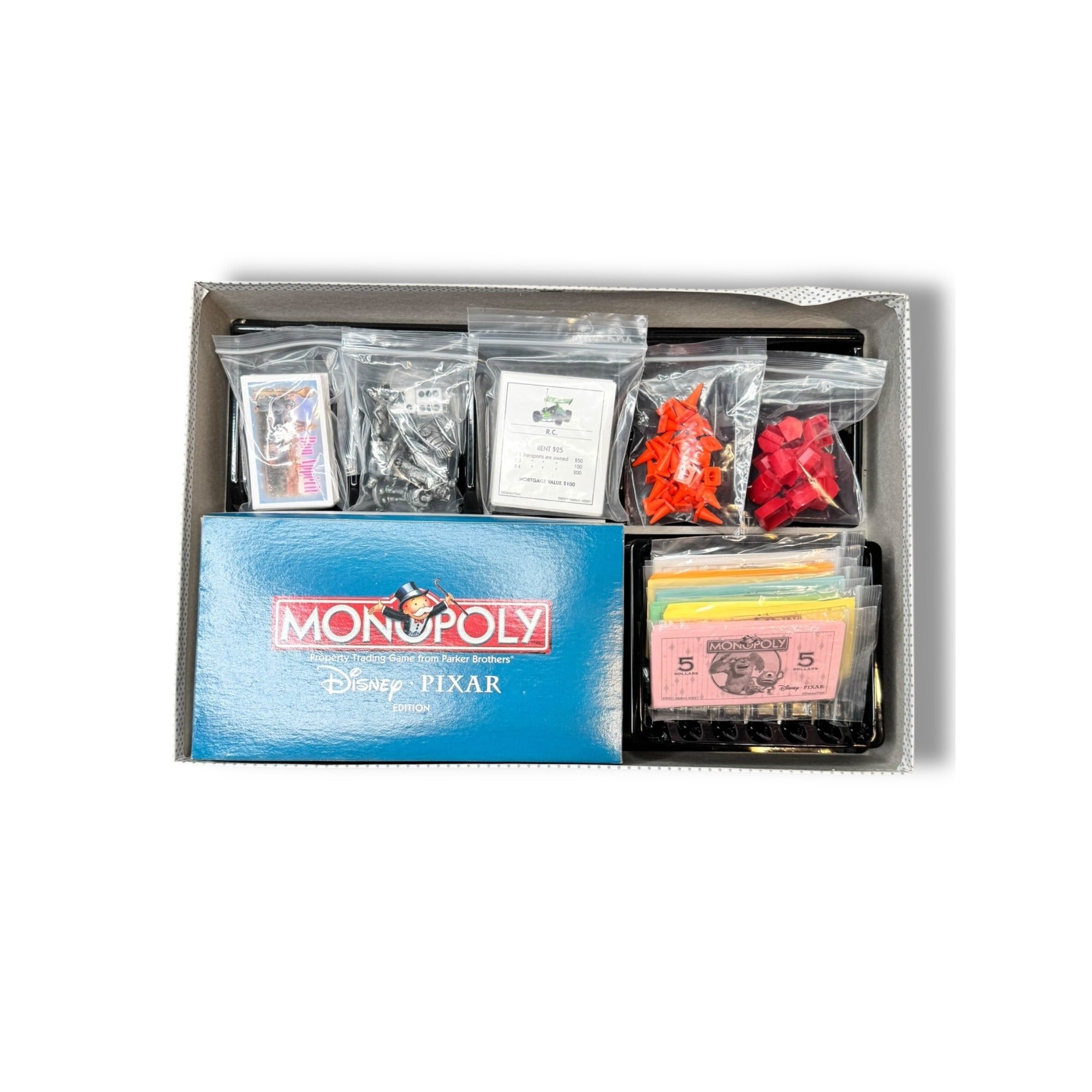 Monopoly Disney Pixar Edition Board Game Complete Parker Brothers