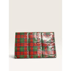 Nantucket Home Red Green Tartan Plaid Paper Tissues 6 Pack Set Vintage 90s