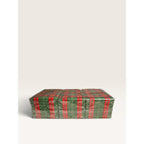 Nantucket Home Red Green Tartan Plaid Paper Tissues 6 Pack Set Vintage 90s