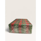Nantucket Home Red Green Tartan Plaid Paper Tissues 6 Pack Set Vintage 90s