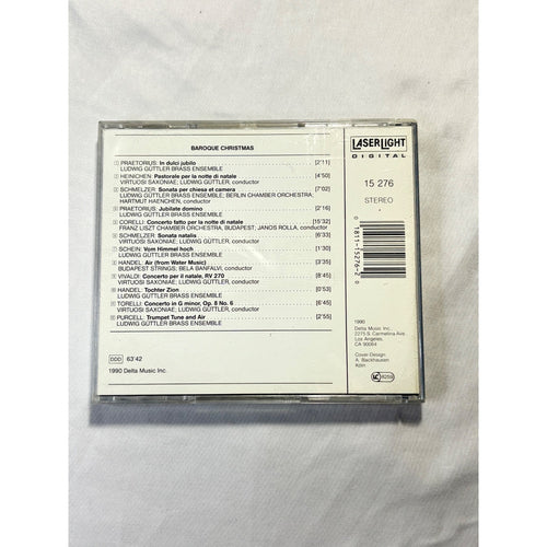 Baroque Christmas Music By Ludwig Güttler 1990 CD LaserLight Classics Pre-Owned