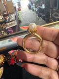 Anne Klein faux pearl
