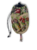 Victorian Beaded Drawstring Bag
