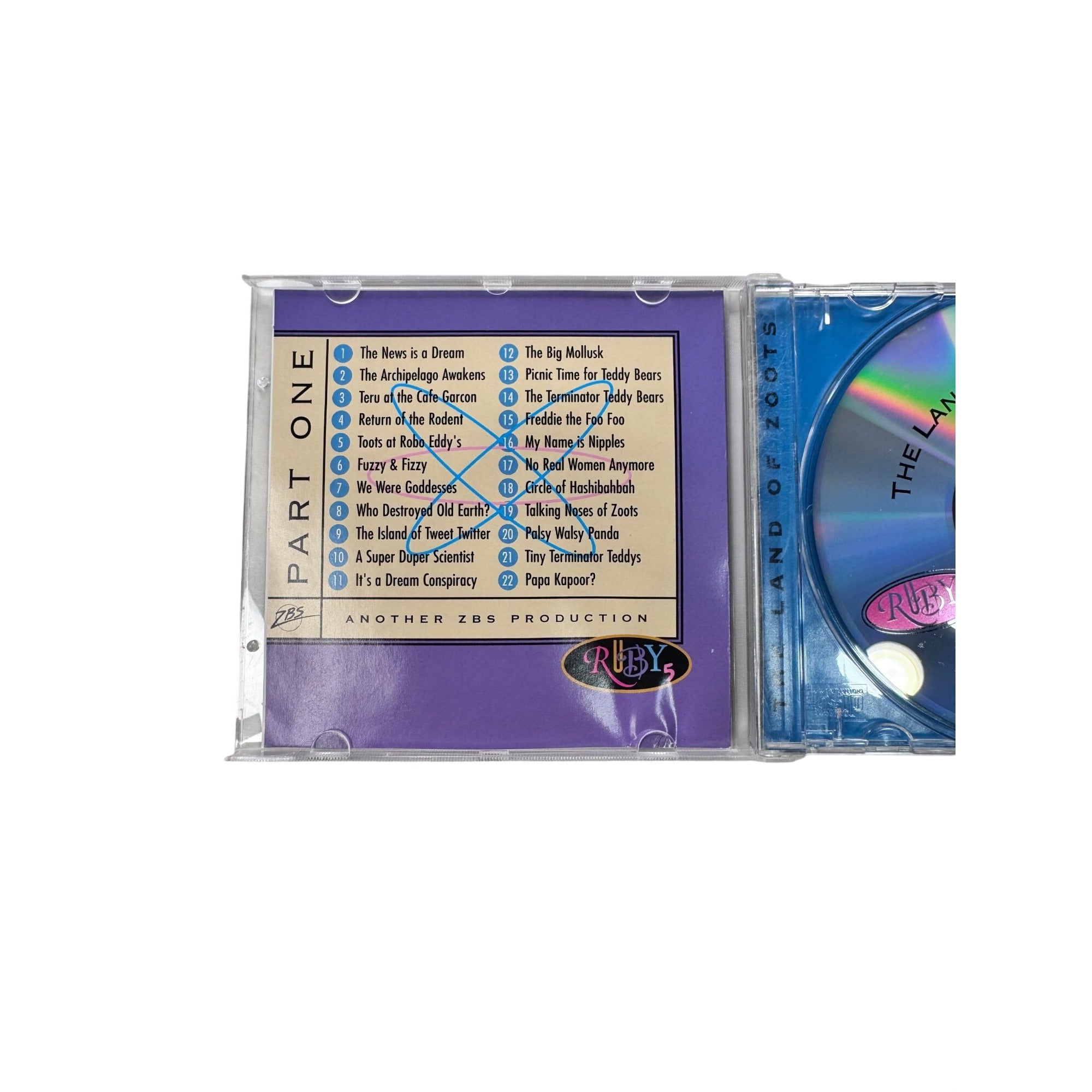 Ruby 5: The Land Of Zoots Part One Audio CD 1998 Science Fiction
