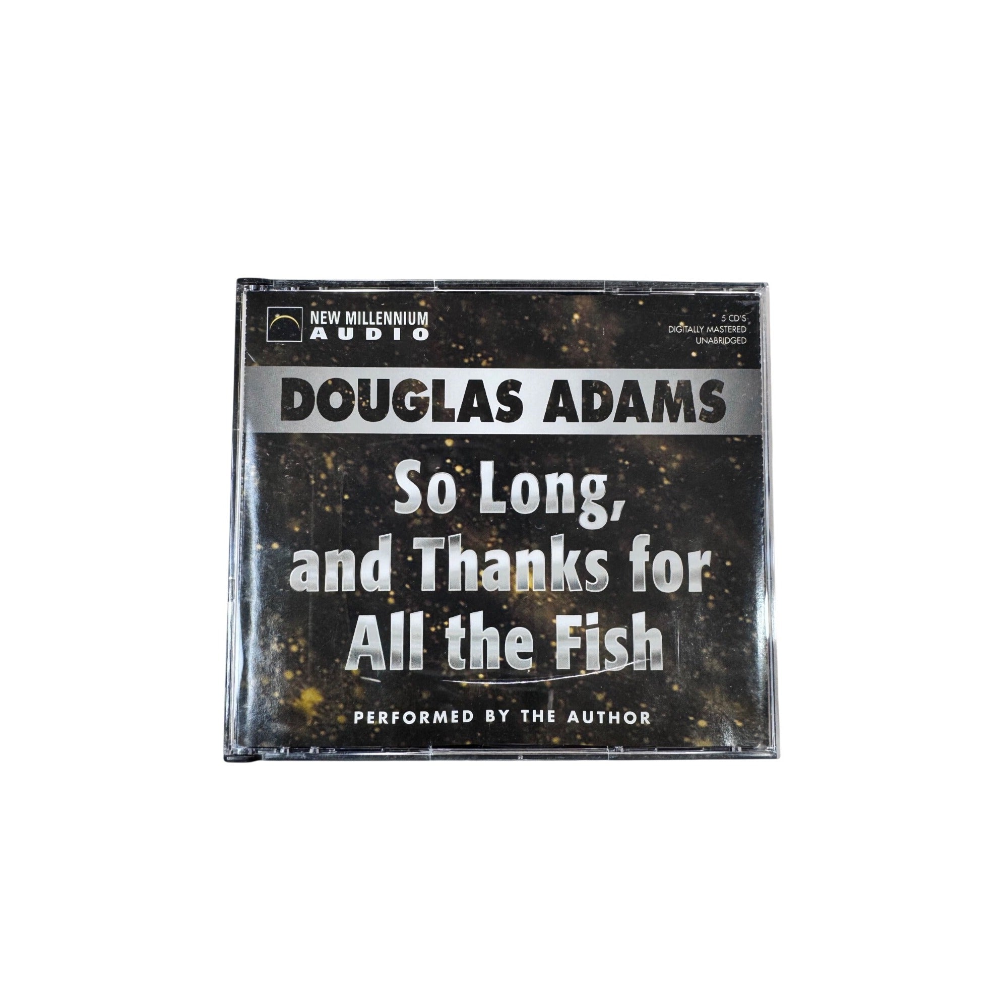So Long, And Thanks For All The Fish 2002 5 CD Set Read By Douglas Adams Author
