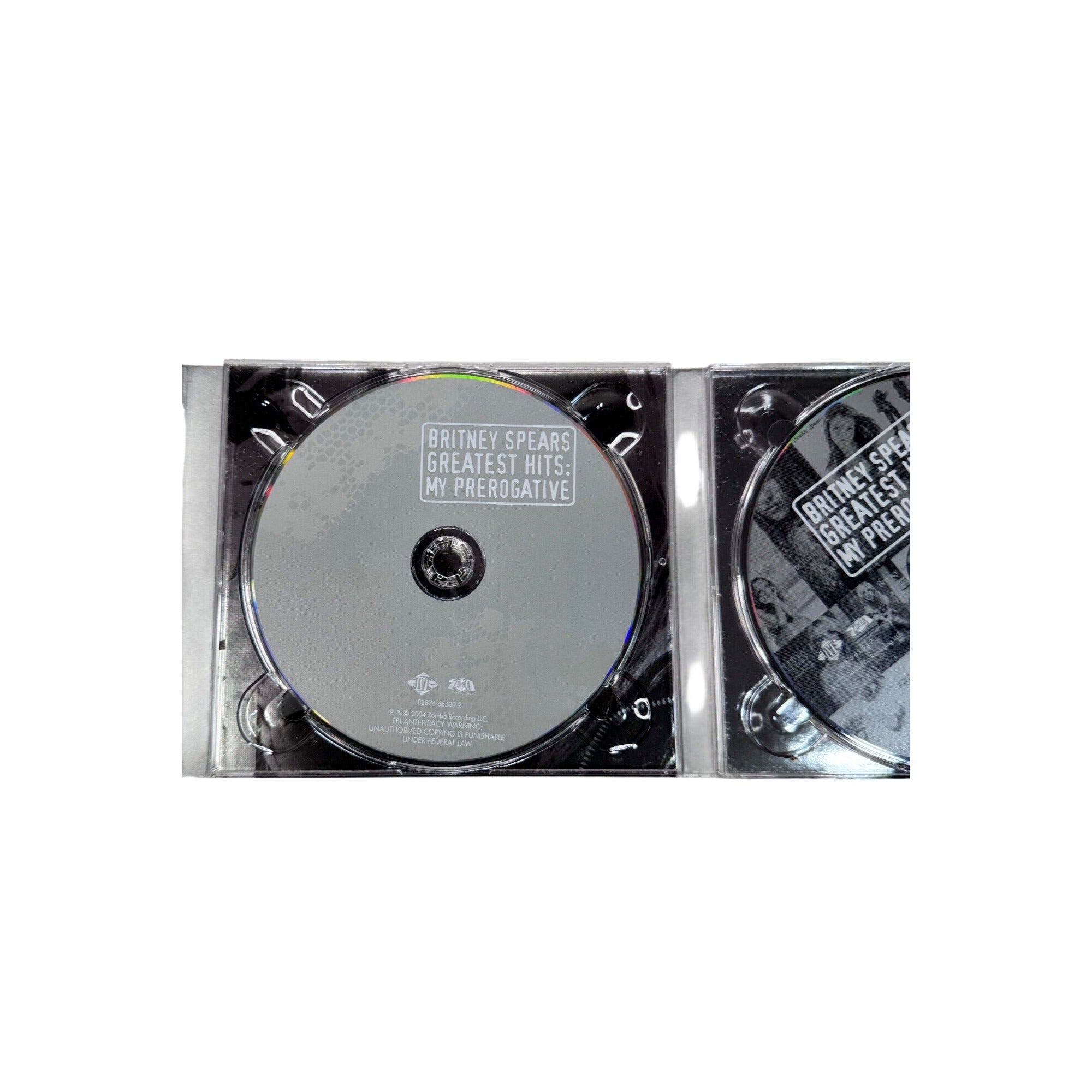 Britney Spears Greatest Hits: My Prerogative 2004 Limited Edition 2 CD Set Pop