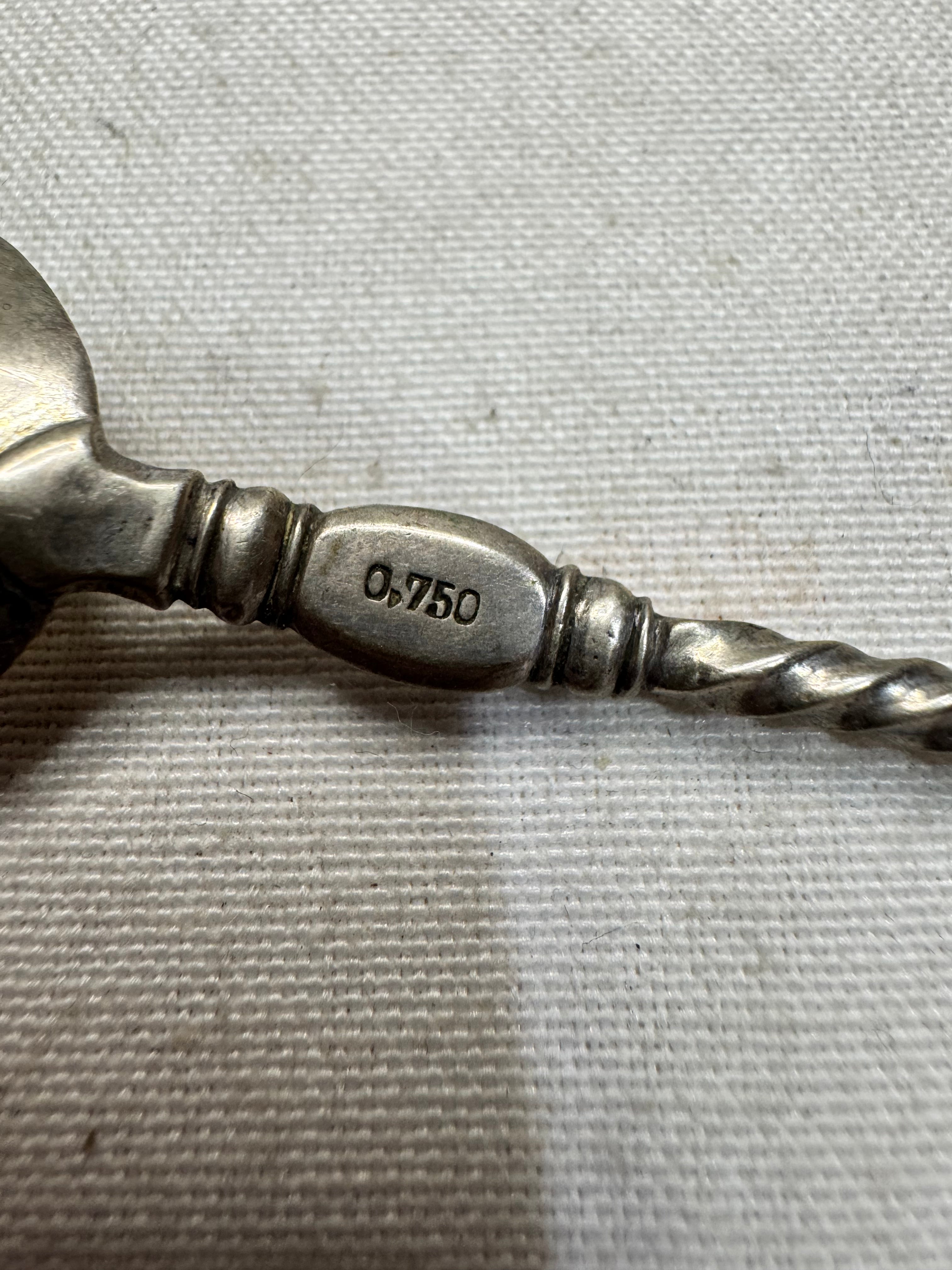 750 silver spoon demi spoon