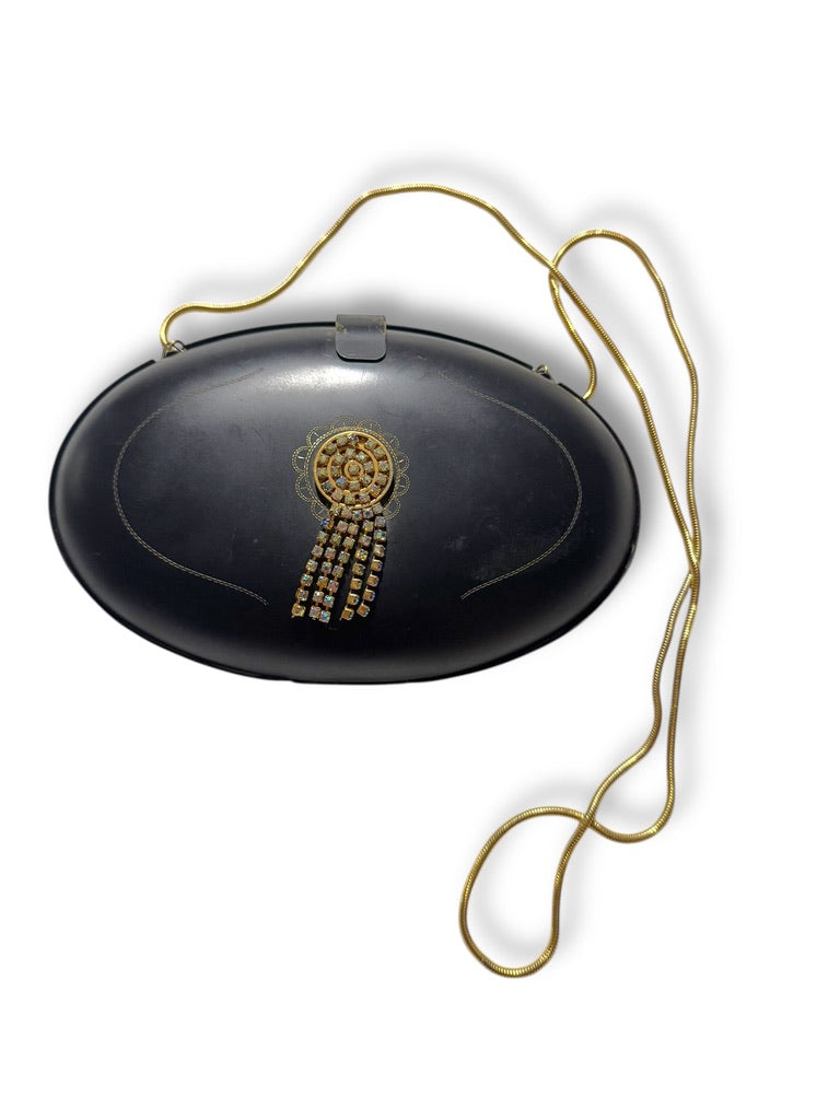 Mid Century Metal Purse