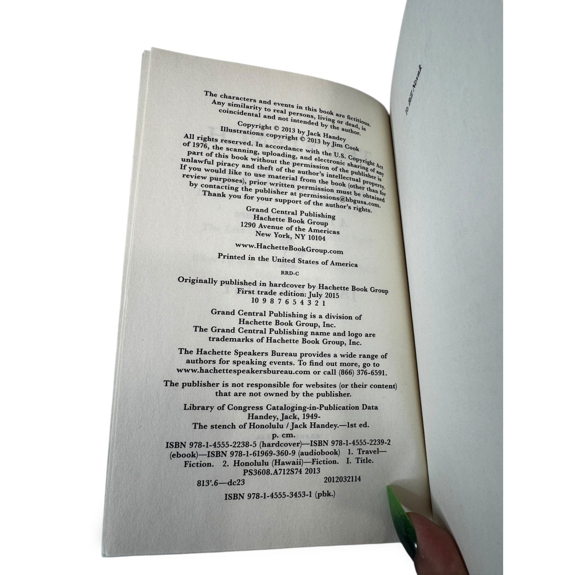 Jack Handey The Stench of Honolulu Paperback Humor Fiction 2015