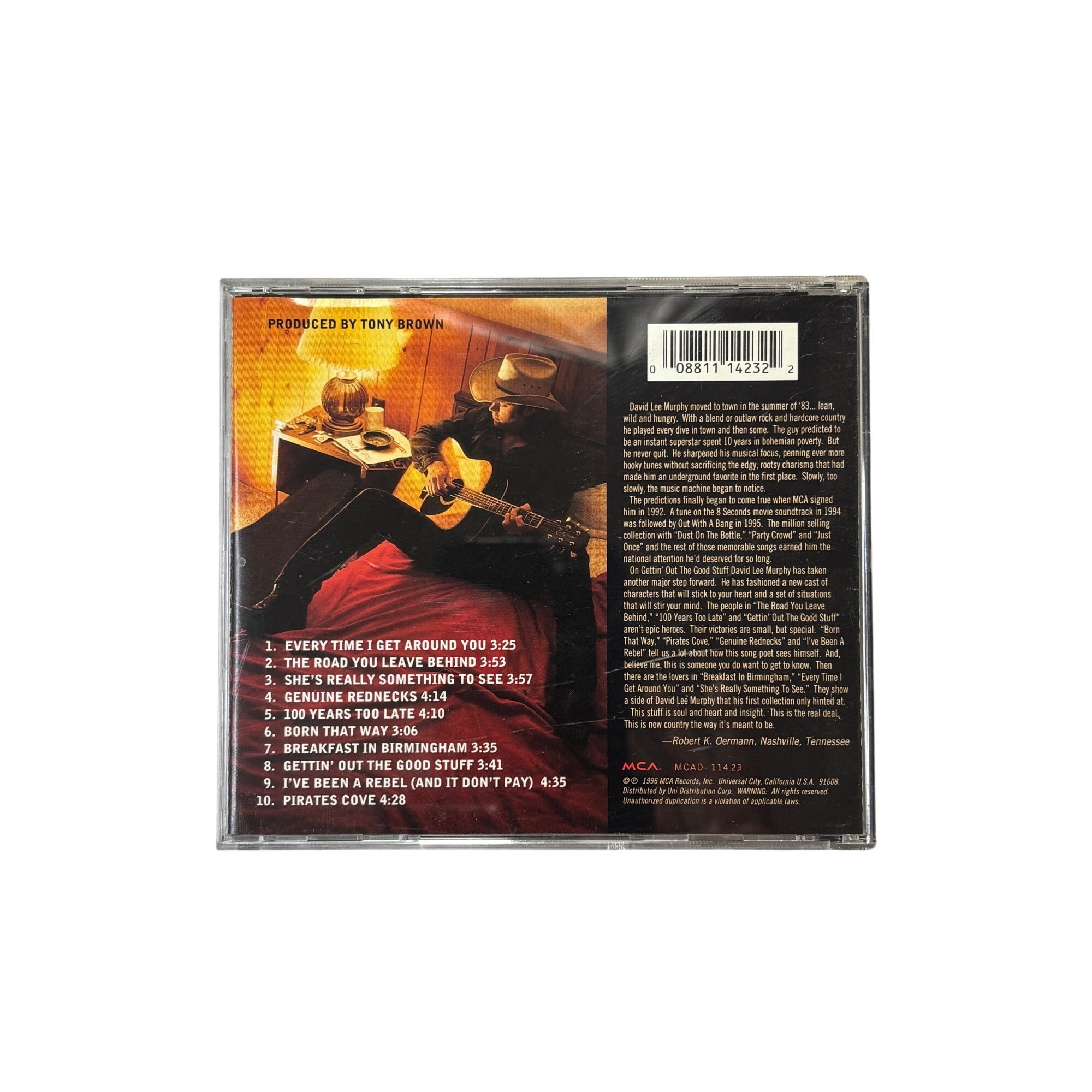 David Lee Murphy Gettin Out The Good Stuff 1996 CD Country Music Album Vintage