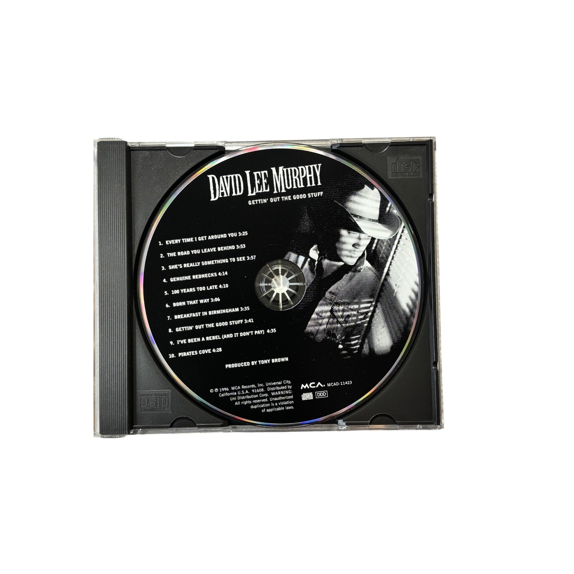David Lee Murphy Gettin Out The Good Stuff 1996 CD Country Music Album Vintage