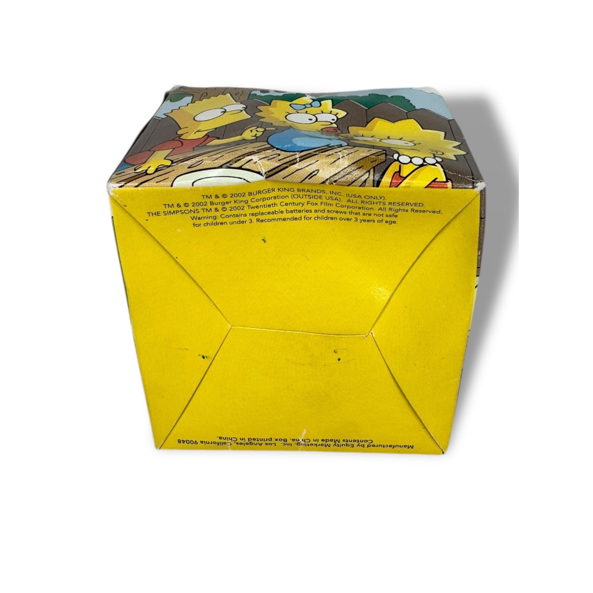 The Simpsons Official Burger King Talking Watch Homer Simpson Needs Battery