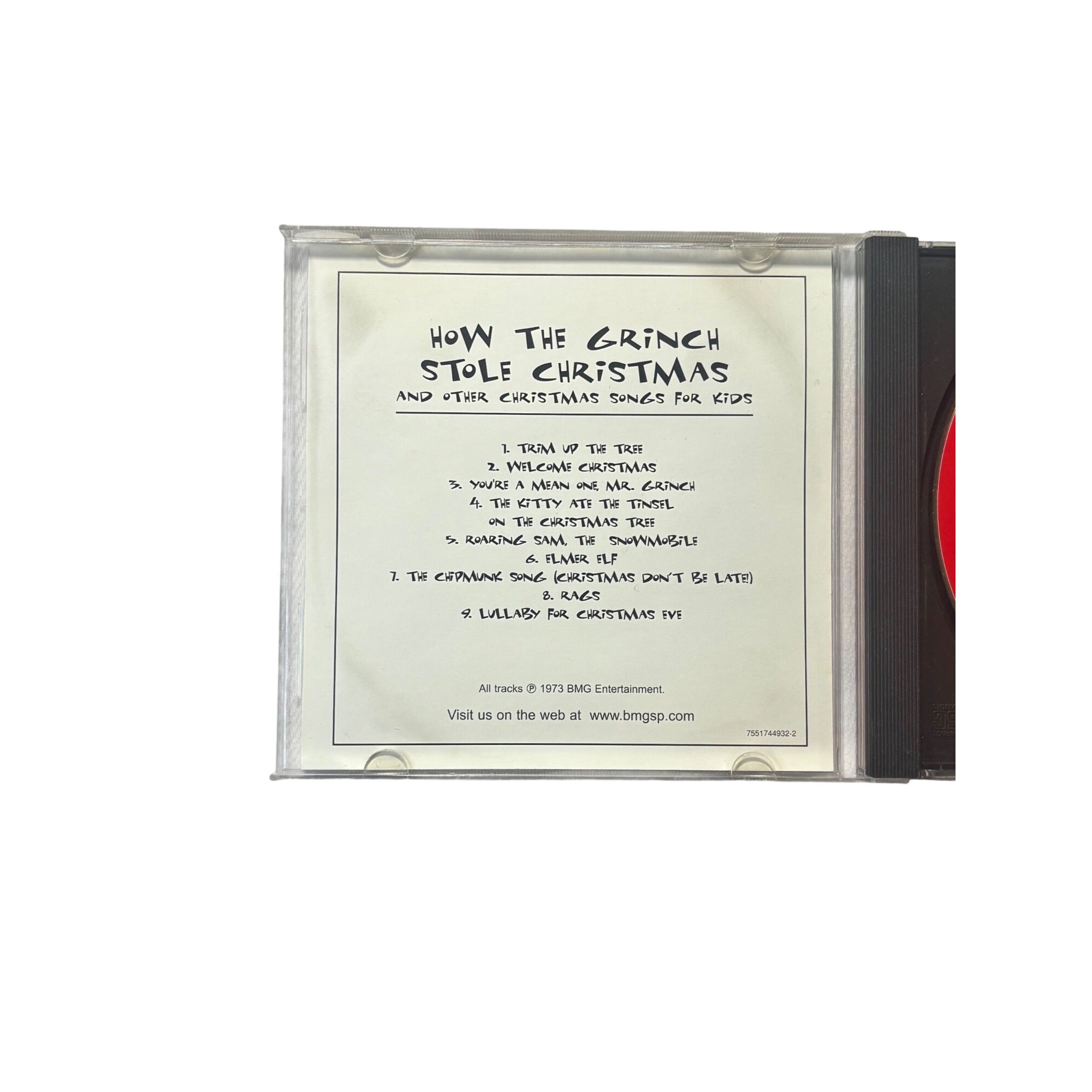 How The Grinch Stole Christmas And Other Christmas Songs For Kids CD BMG 1973
