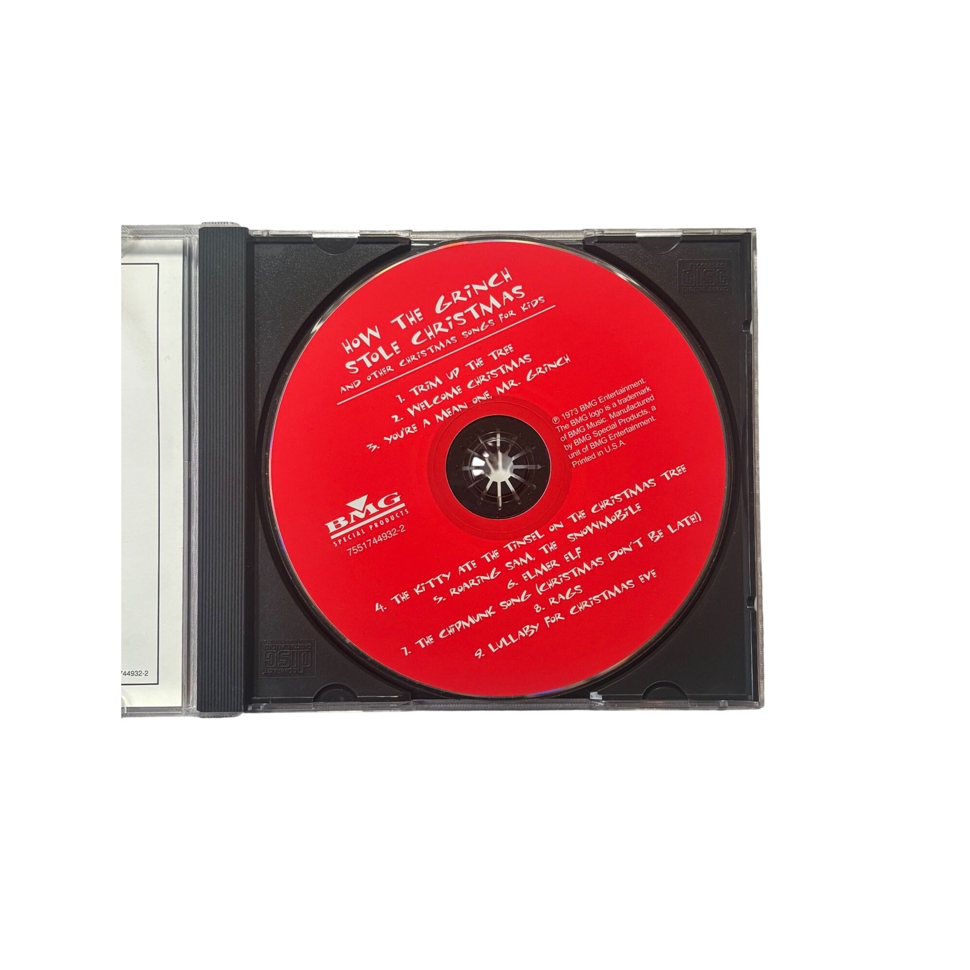 How The Grinch Stole Christmas And Other Christmas Songs For Kids CD BMG 1973