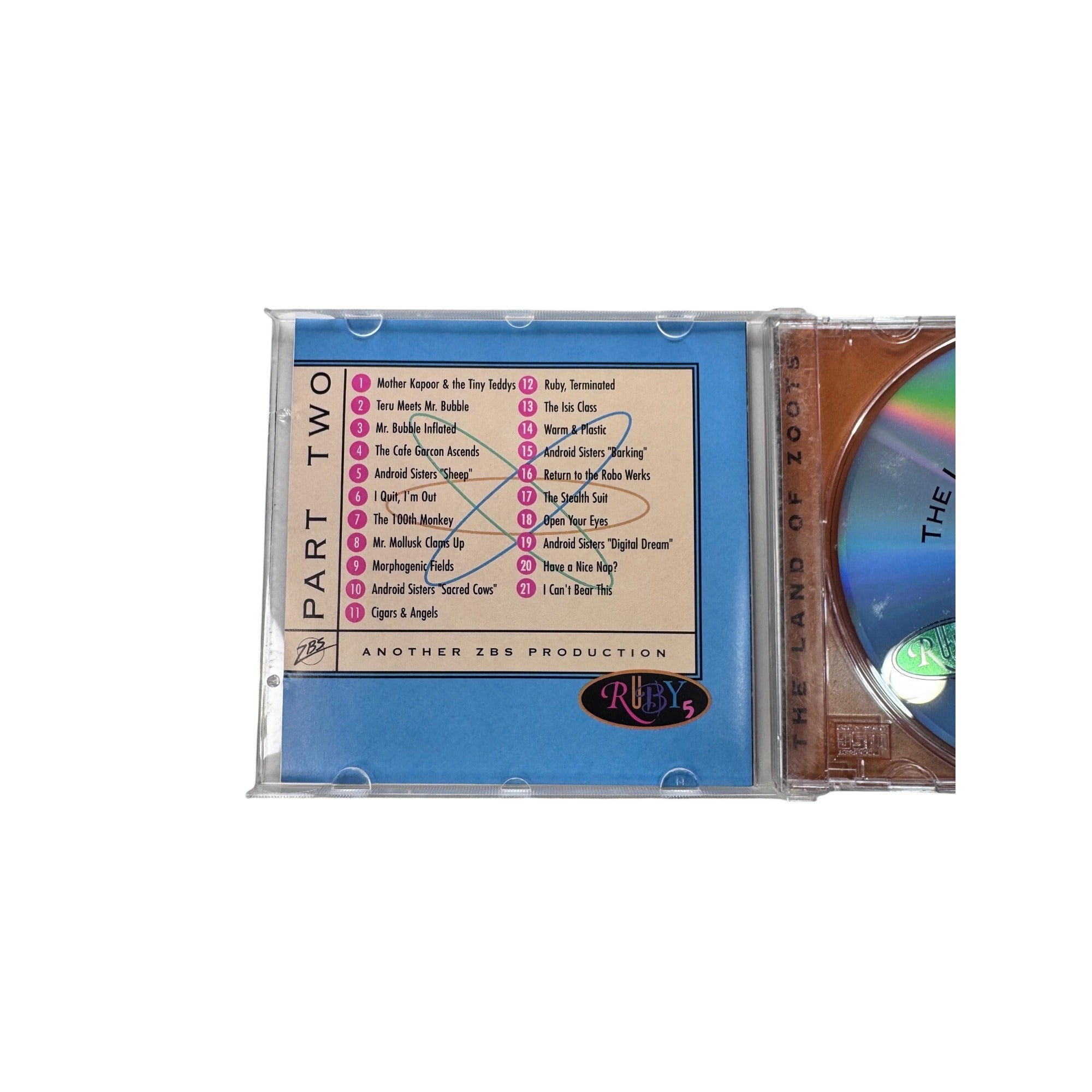 Ruby 5 Part Two The Land Of Zoots Audio CD 1998 ZBS Foundation Sci-Fi Adventure
