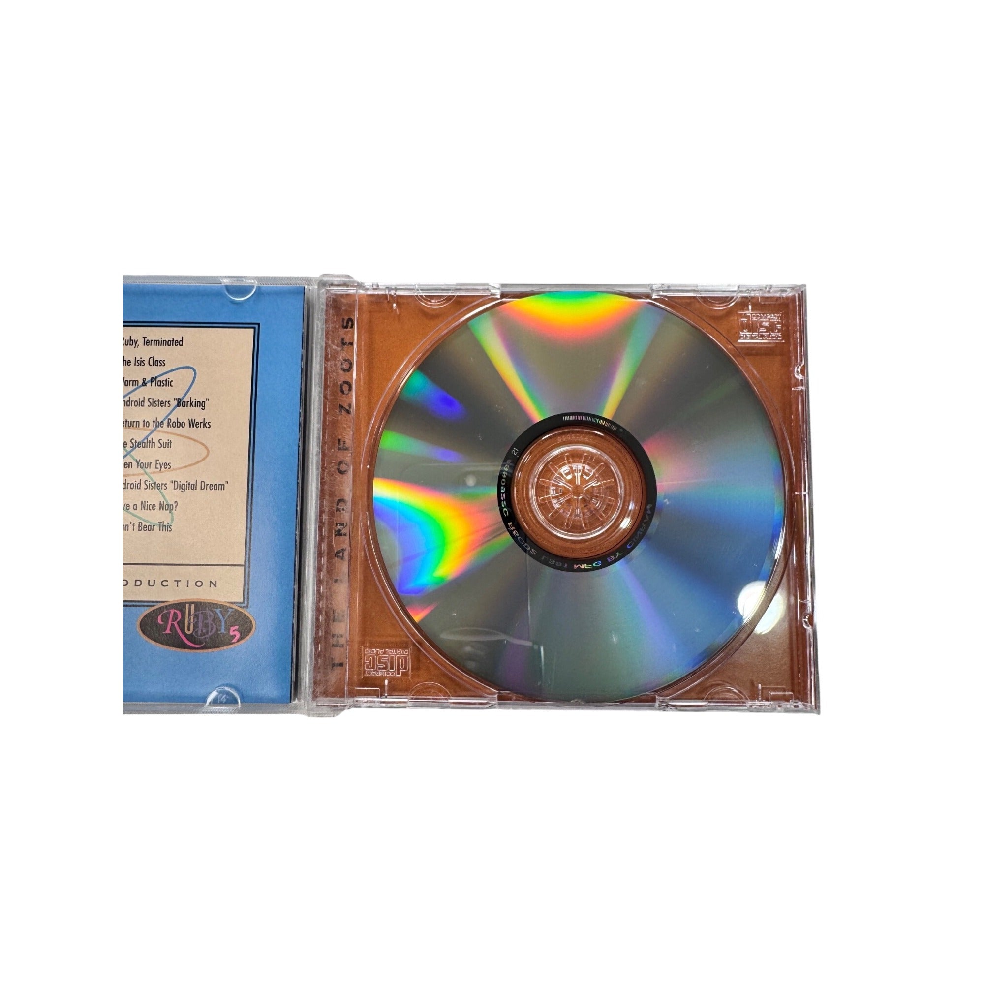 Ruby 5 Part Two The Land Of Zoots Audio CD 1998 ZBS Foundation Sci-Fi Adventure