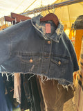 Crave frame customized denim jacket