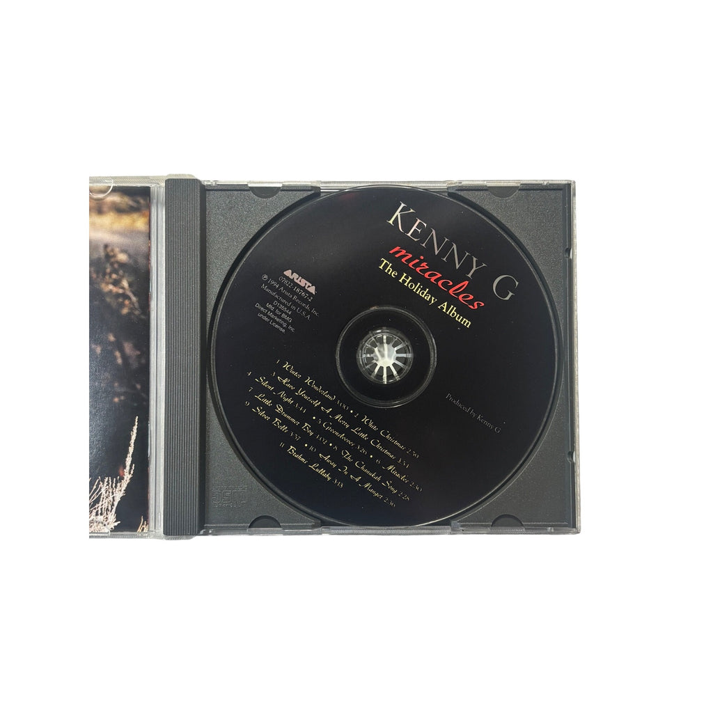Kenny G Miracles: The Holiday Album CD Christmas Music 1994 Vintage
