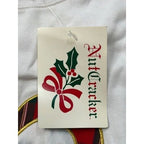 NutCracker Ladies S Sweatshirt White Cardinals Plaid Hearts Graphic 90s Vintage