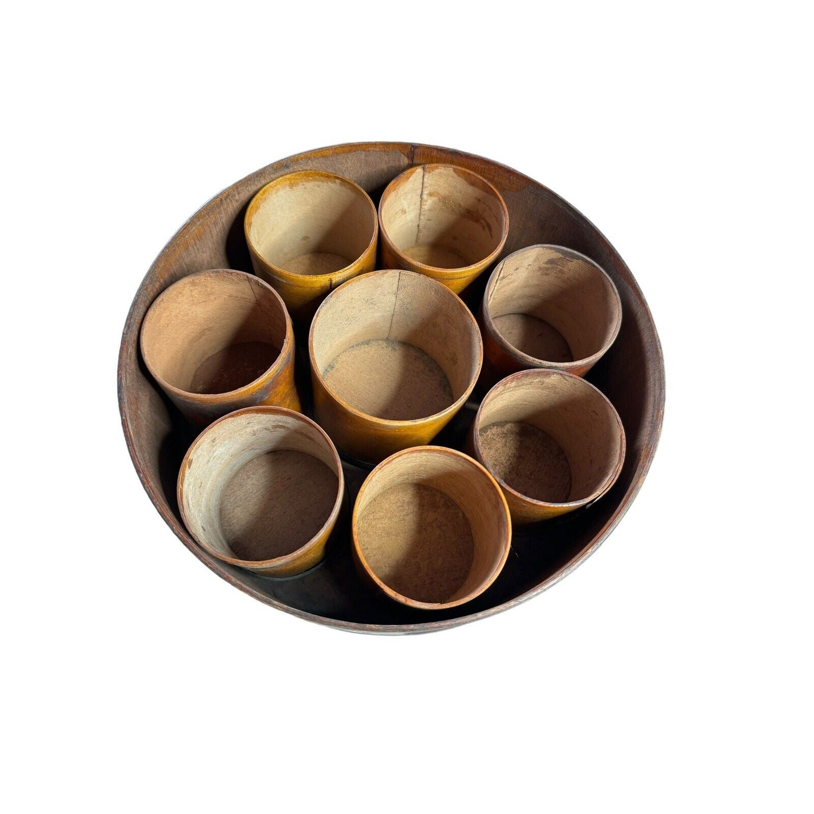 1888 Patent Package Co Spice Box Set Victorian Pantry Tins Antique Complete