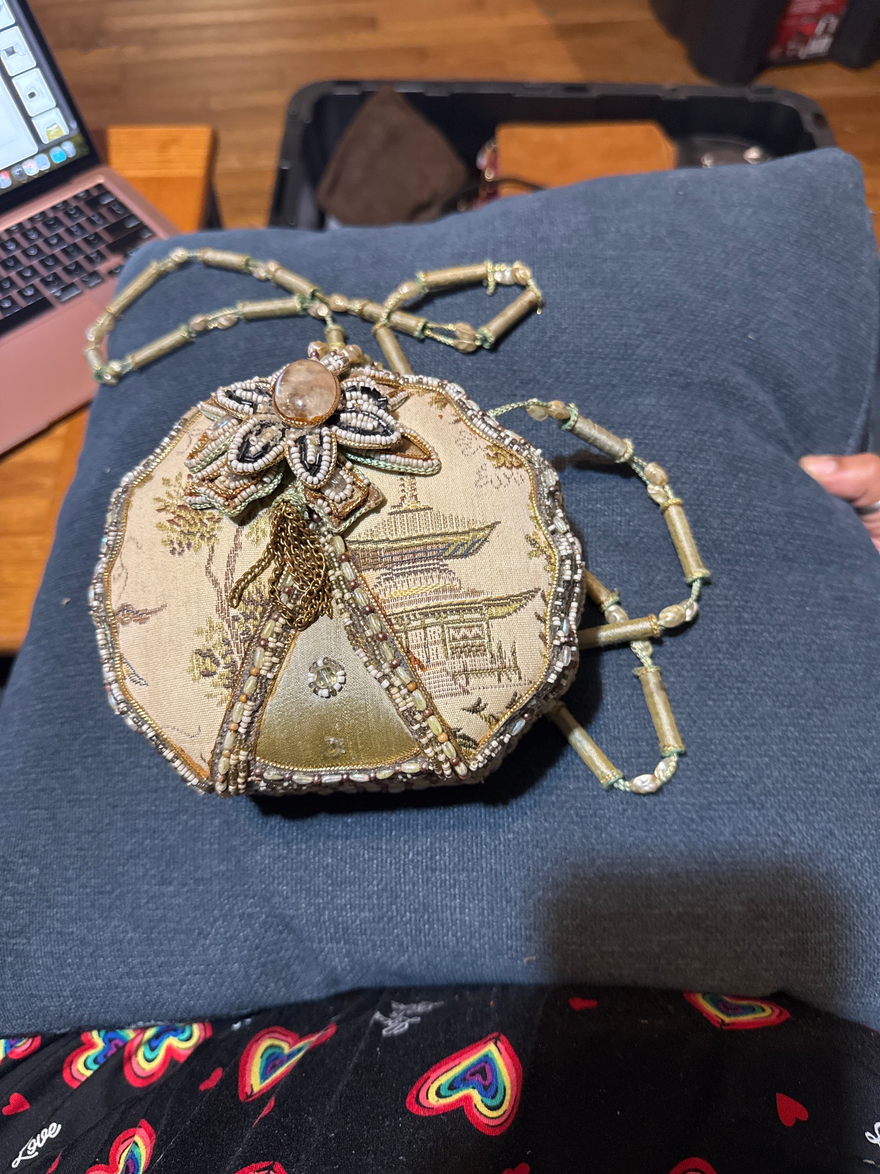 Mary Frances Beaded Bag