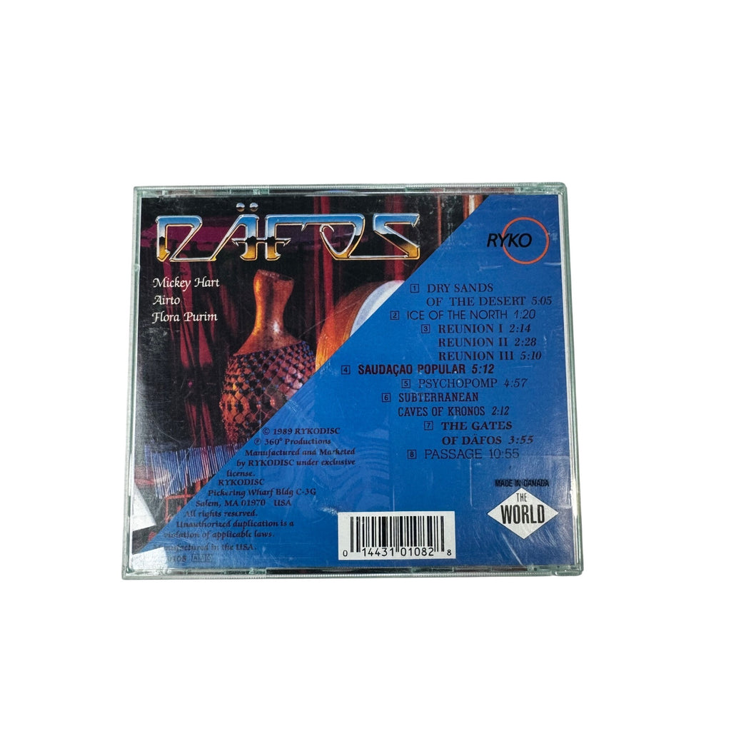 Mickey Hart Airto Flora Purim Däfos 1989 CD Ryko RCD World Instrumental Vintage