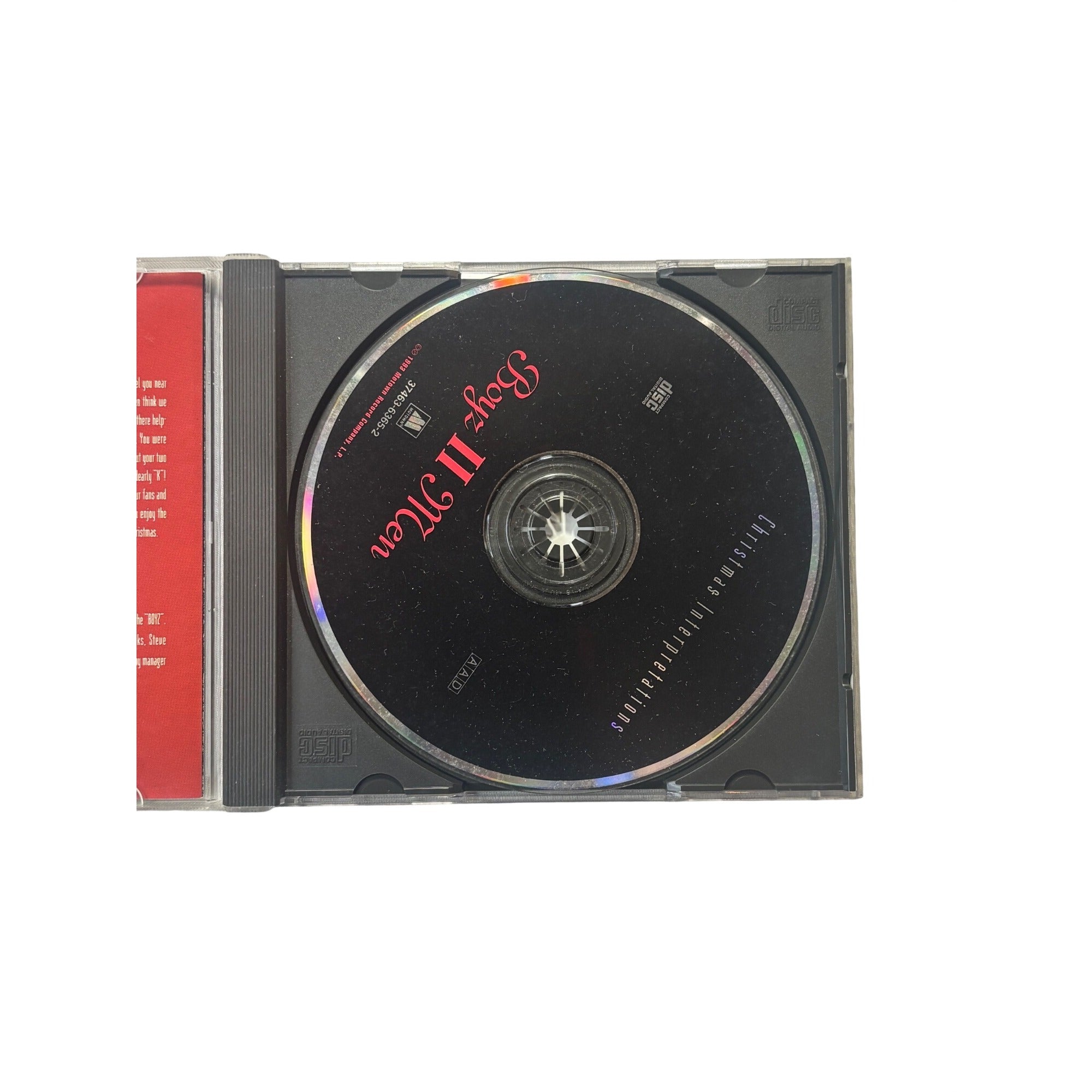 Boyz II Men Christmas Interpretations CD 1993 Holiday R&B Album Motown Records