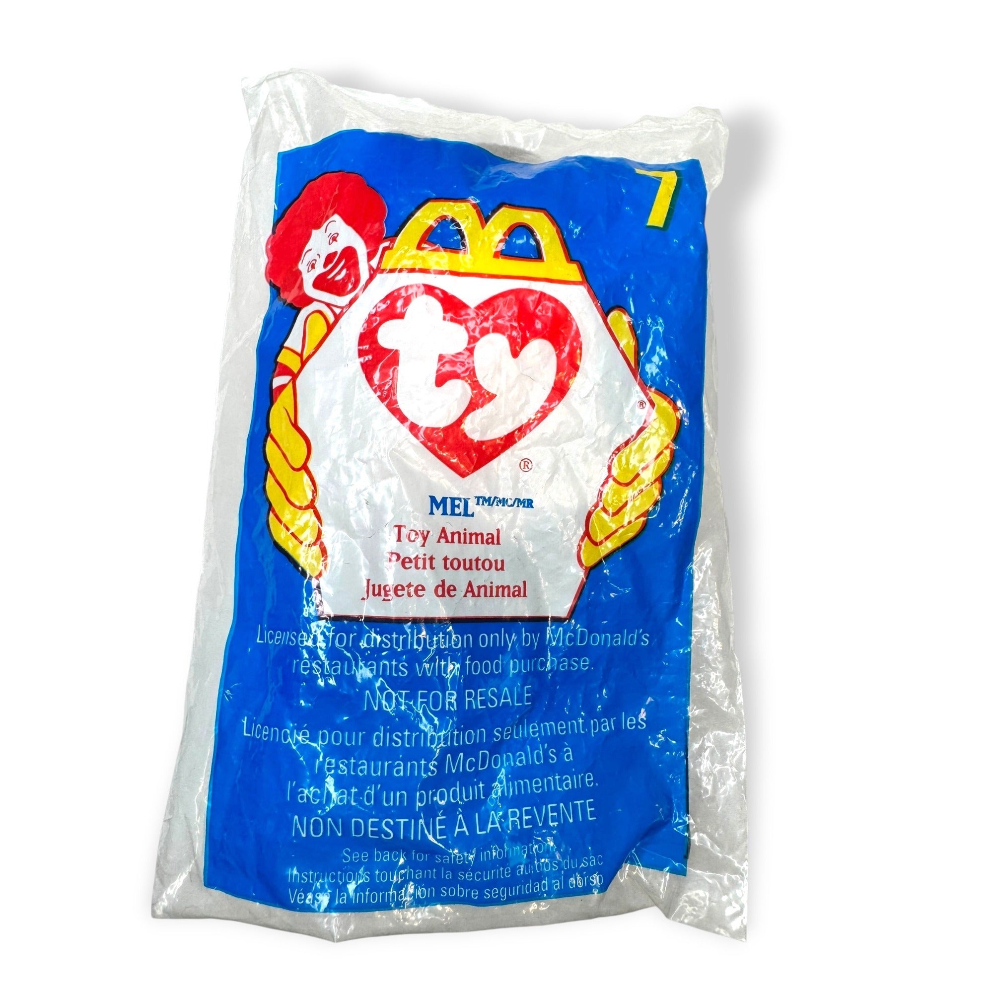 Vintage McDonalds TY Beanie Babies Collectible Toy Set 1998  Factory Sealed