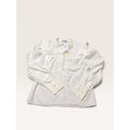 Intermix Size 14 Blouse White Leona Ruffle Poplin Balloon Sleeve New