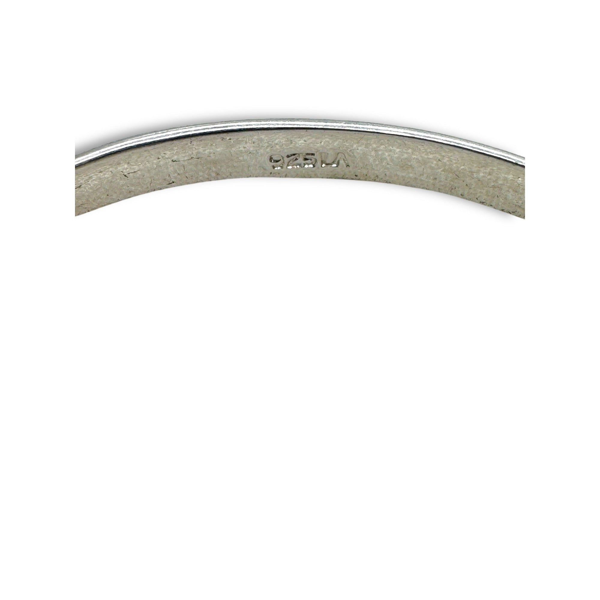 LA Sterling Silver Inspirational Mother Daughter Saying Cuff Bracelet