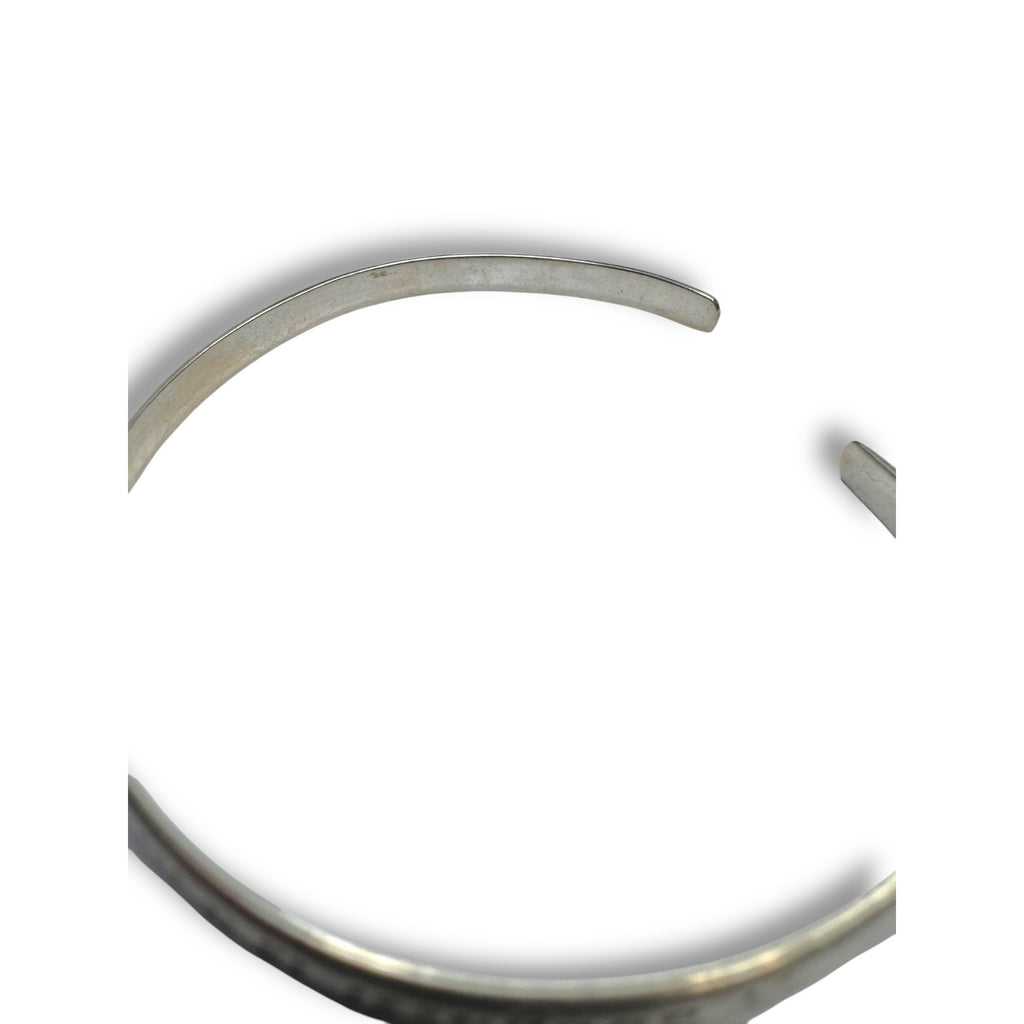 LA Sterling Silver Inspirational Mother Daughter Saying Cuff Bracelet