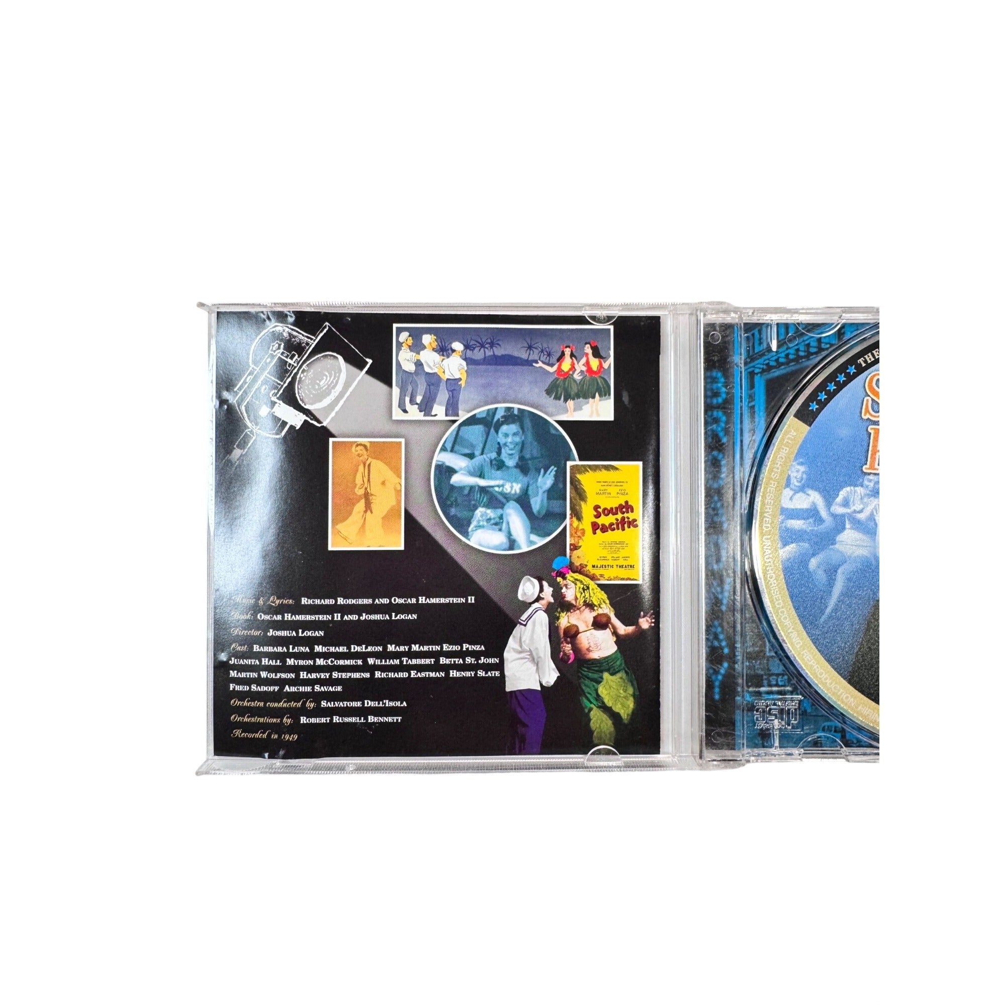 South Pacific Broadway Musical Theater 2002 CD Original Cast Recording