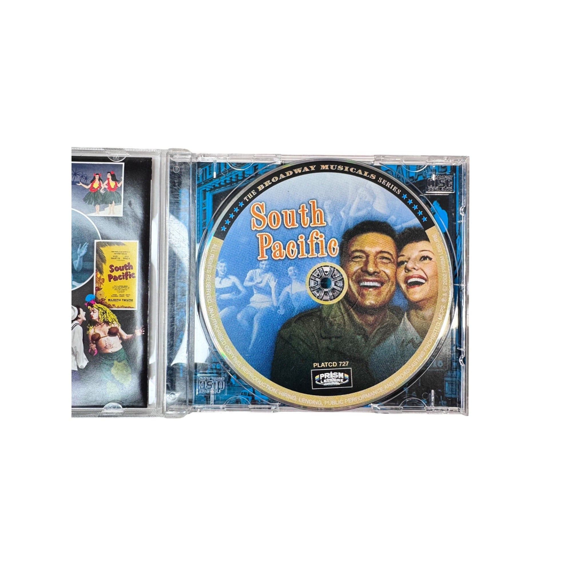 South Pacific Broadway Musical Theater 2002 CD Original Cast Recording