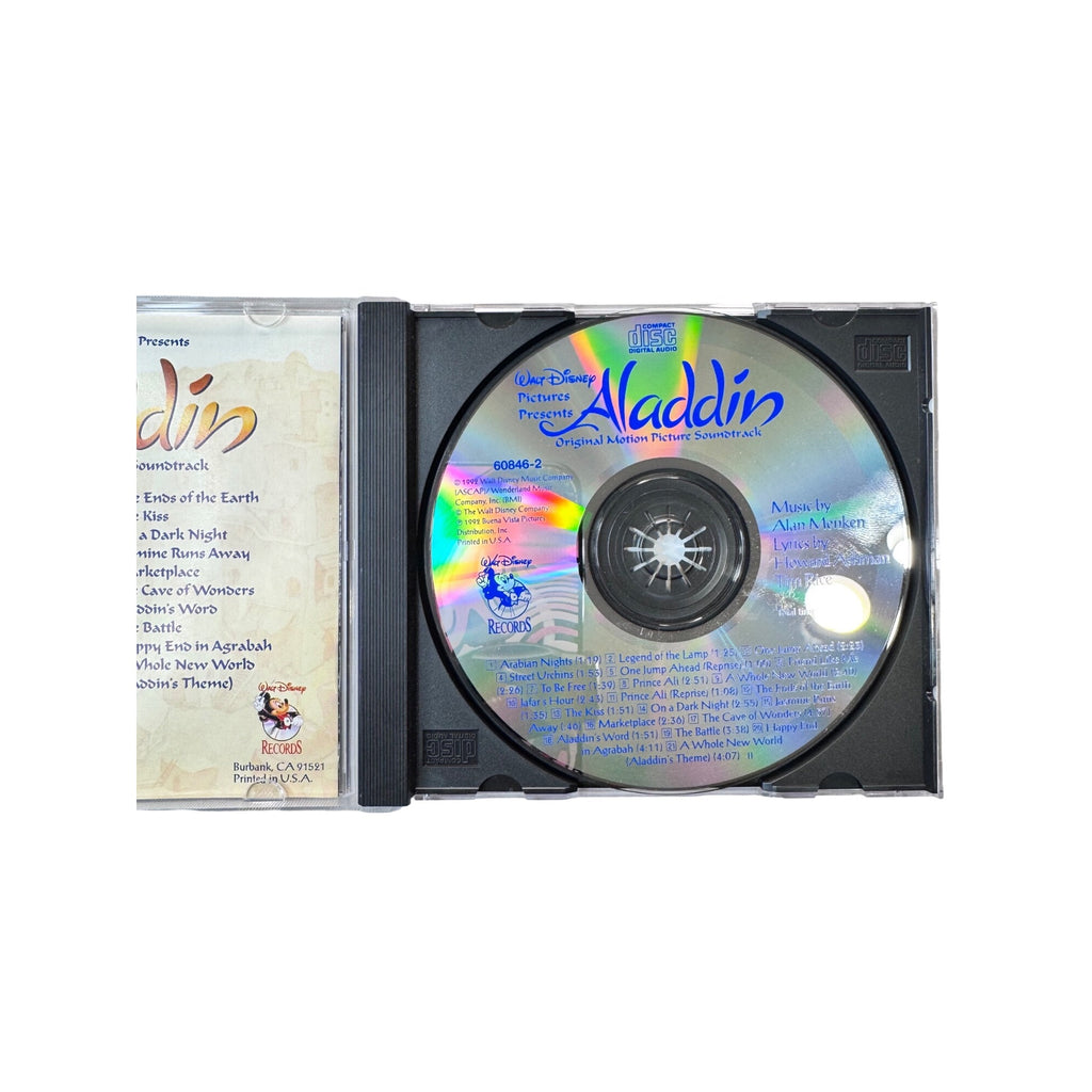 Walt Disney Aladdin Original Motion Picture Soundtrack 1992 CD