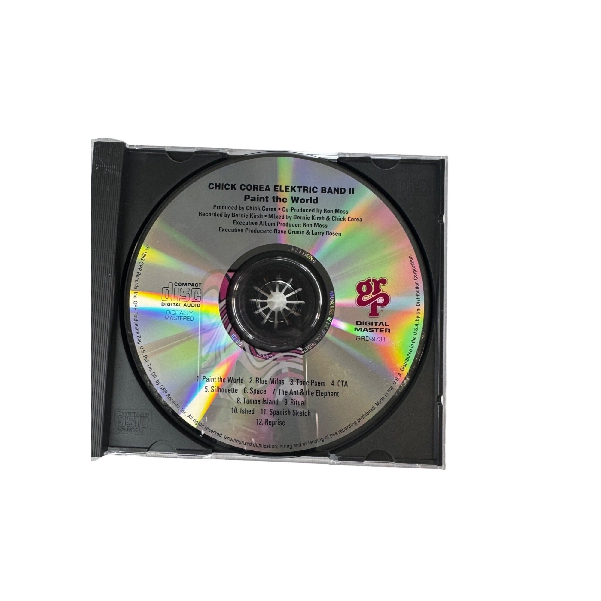 Chick Corea Elektric Band II Paint The World 1993 CD GRP Records Jazz Fusion