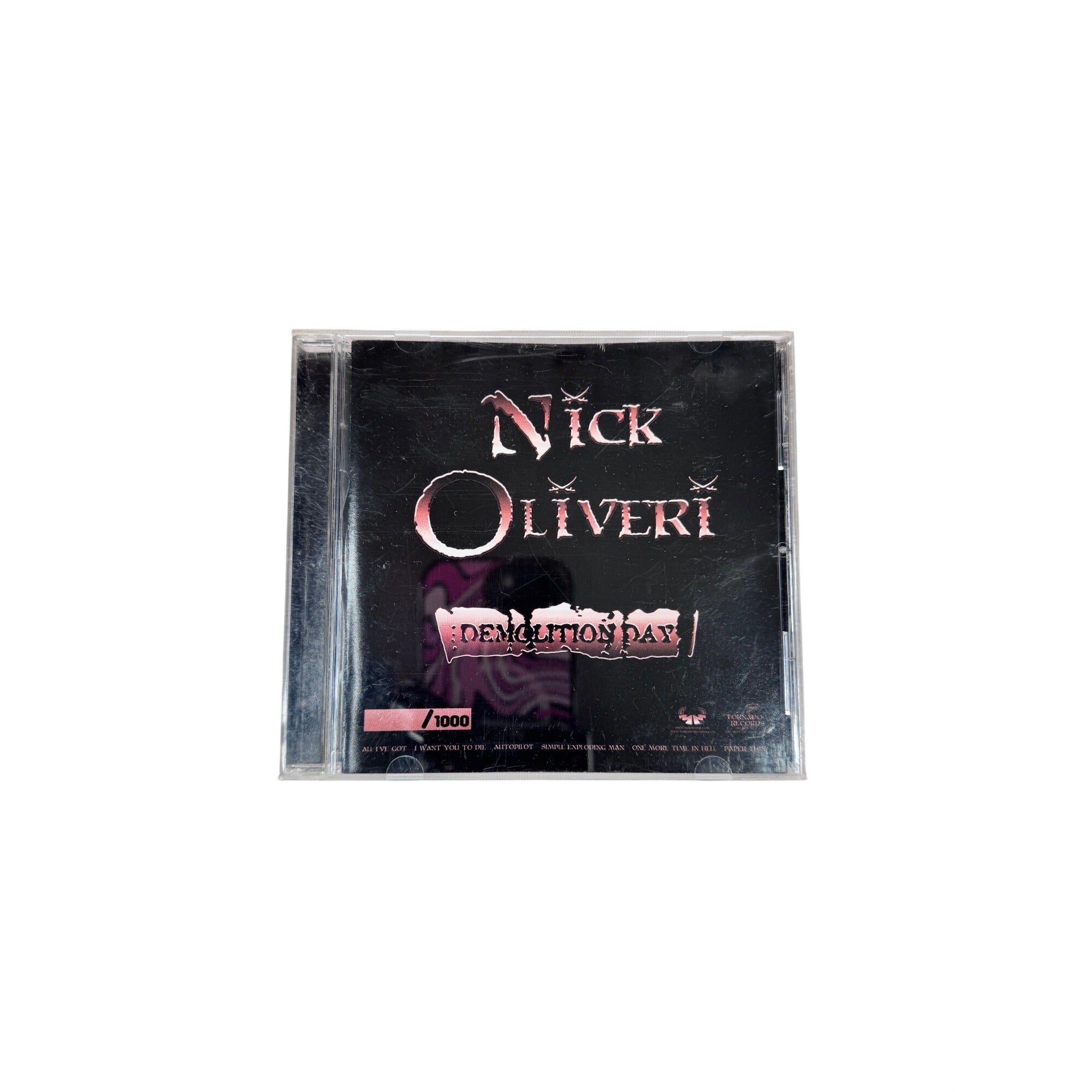 Nick Oliveri Demolition Day III The EP Mondo Generator CD Ltd 1000