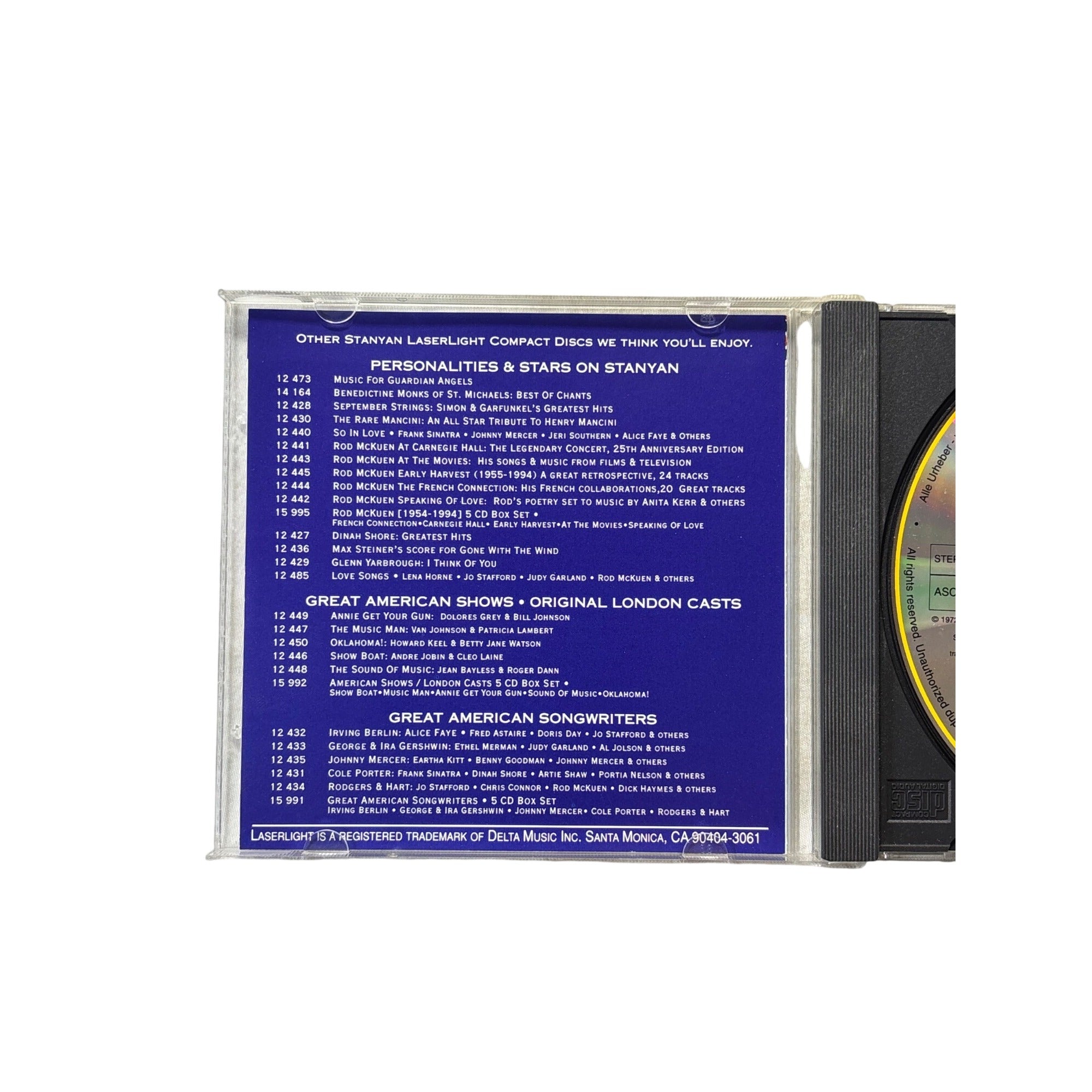 The Sound Of Music Original London Cast Recording Musical Theater CD 1994