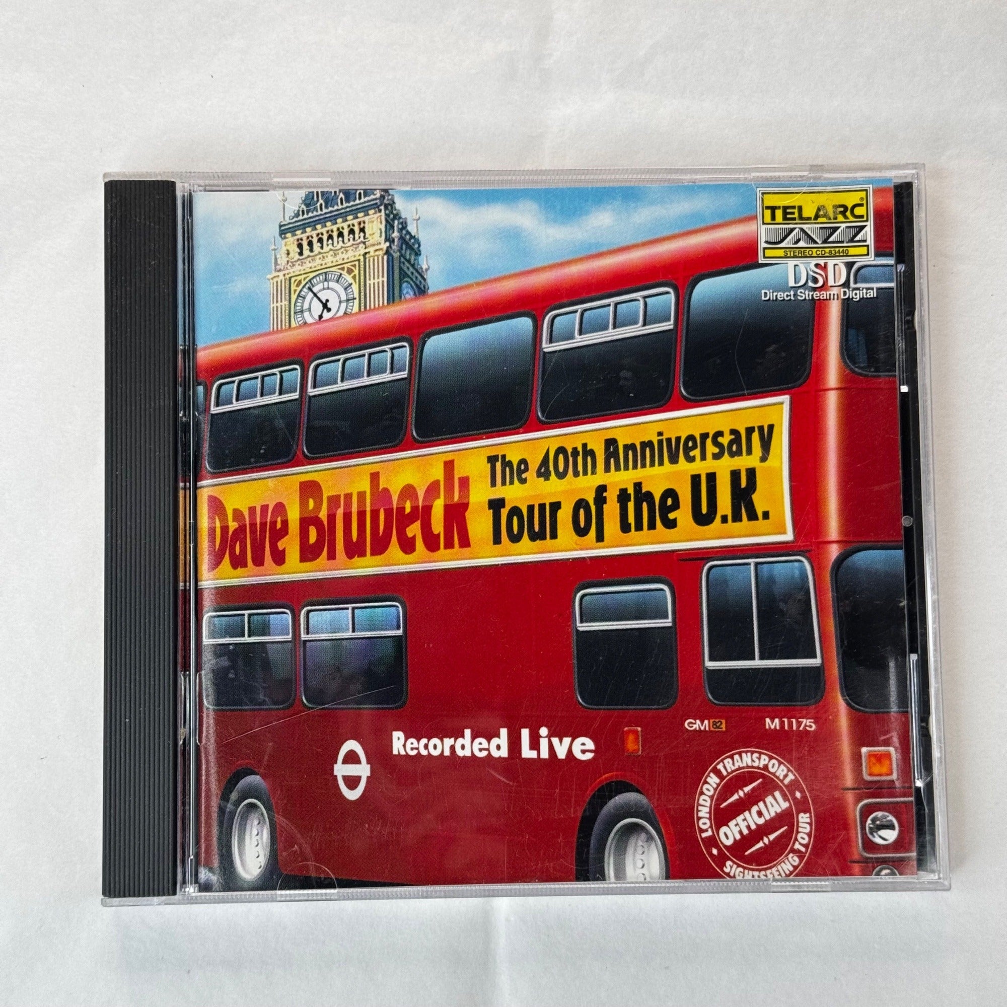 Dave Brubeck The 40th Anniversary Tour Of The UK 1999 CD Telarc Jazz Recorded Live