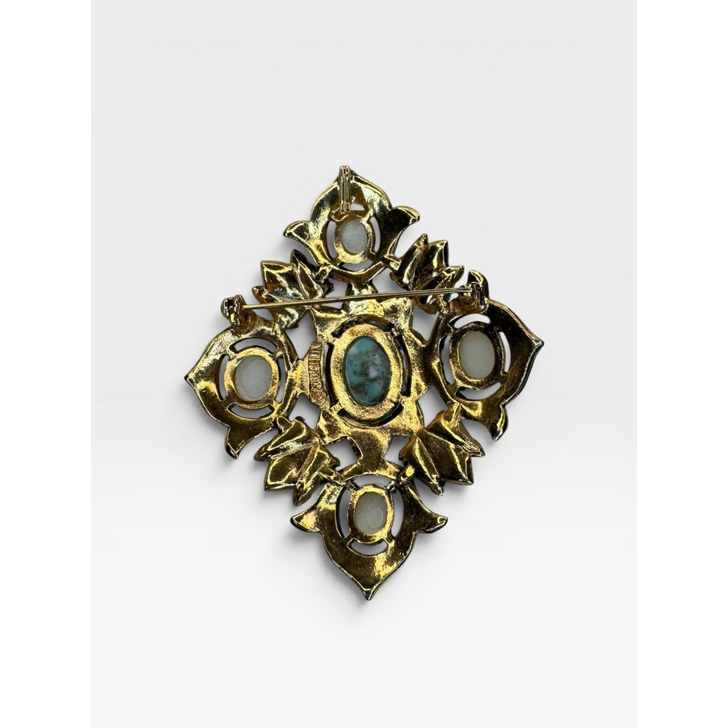 Sarah Coventry Remembrance Pendant Brooch 1968 Vintage