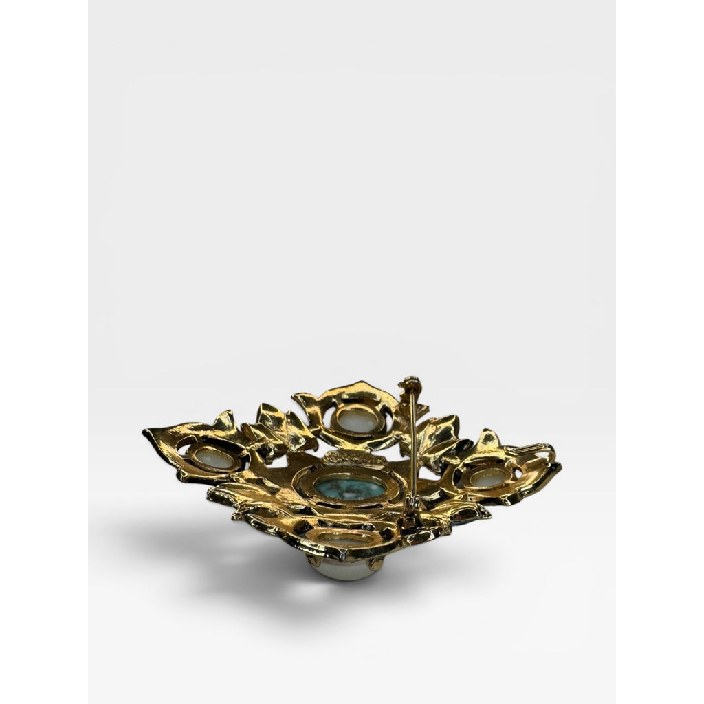 Sarah Coventry Remembrance Pendant Brooch 1968 Vintage