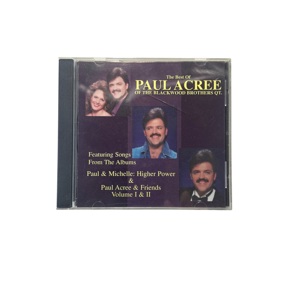 The Best Of Paul Acree Of The Blackwood Brothers Quartet Gospel CD 1995 Vintage
