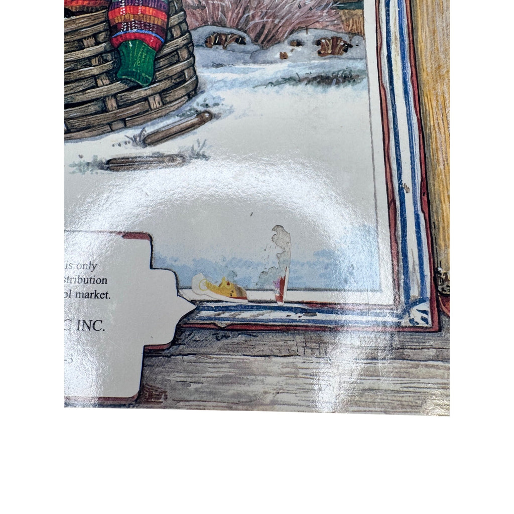 The Hat Jan Brett Children’s Picture Book Paperback Scholastic 1998 Vintage