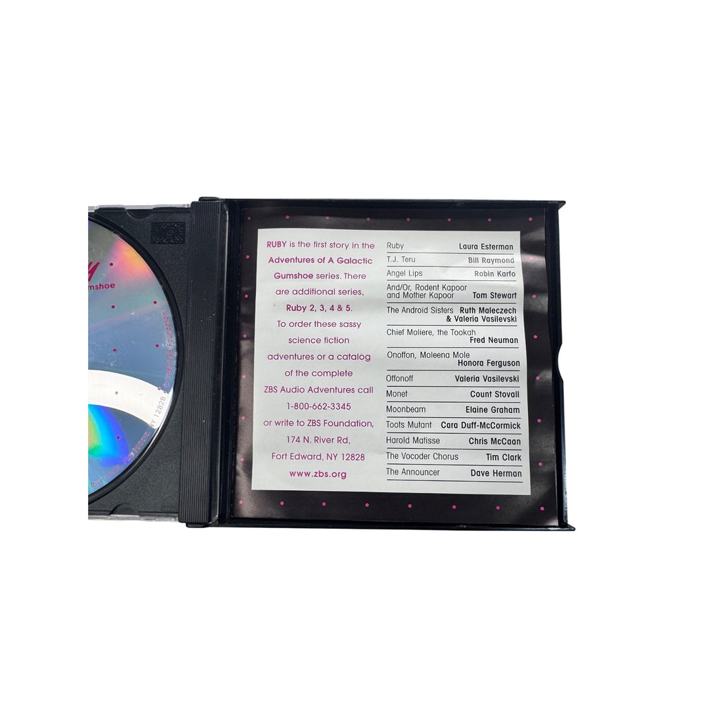 Ruby The Adventures Of A Galactic Gumshoe Audio Drama 2-Disc Set 1982 Sci-Fi CD