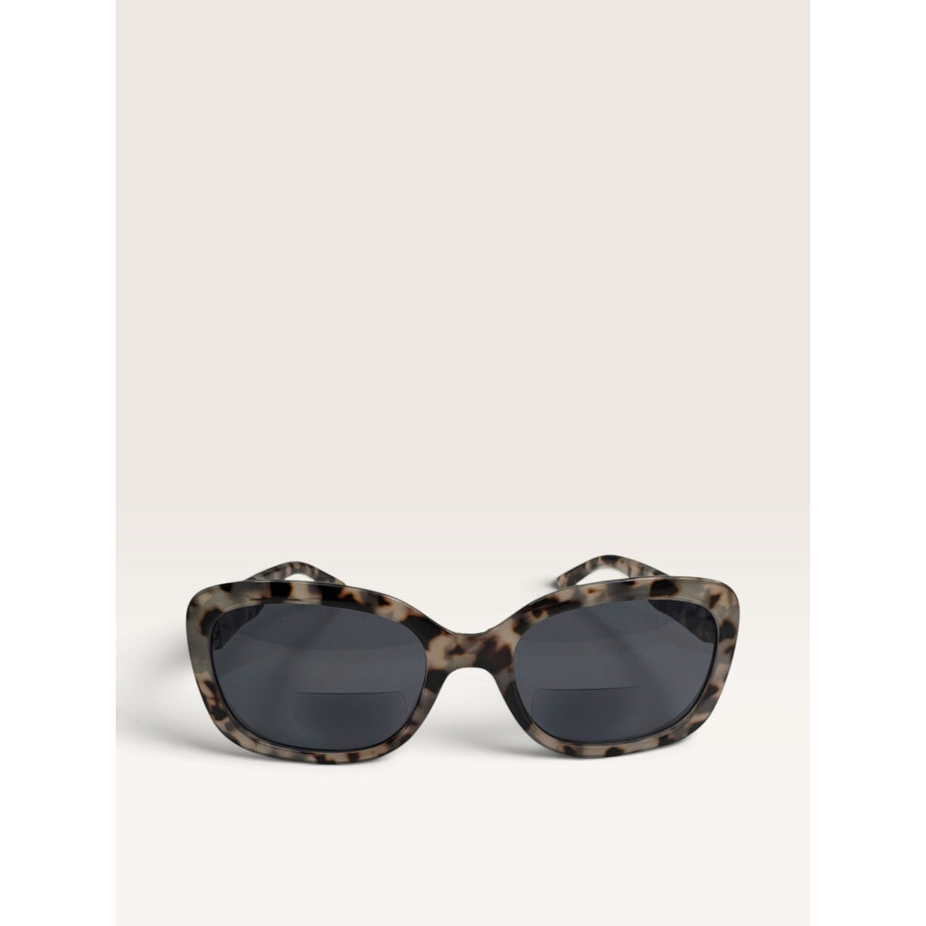 Peepers Shasta Gray Faux Tortoise Bifocal 2.50 Reading Sunglasses Square 52mm