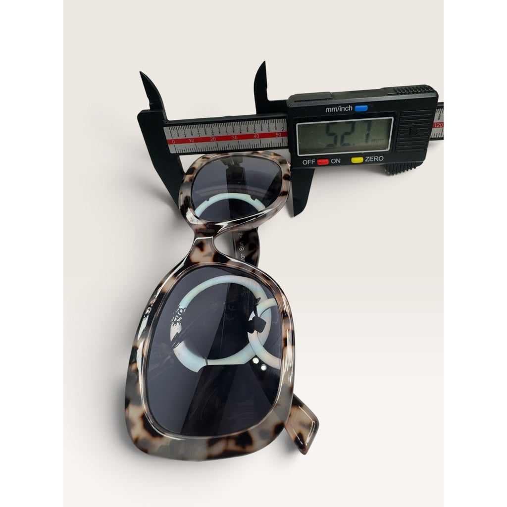 Peepers Shasta Gray Faux Tortoise Bifocal 2.50 Reading Sunglasses Square 52mm